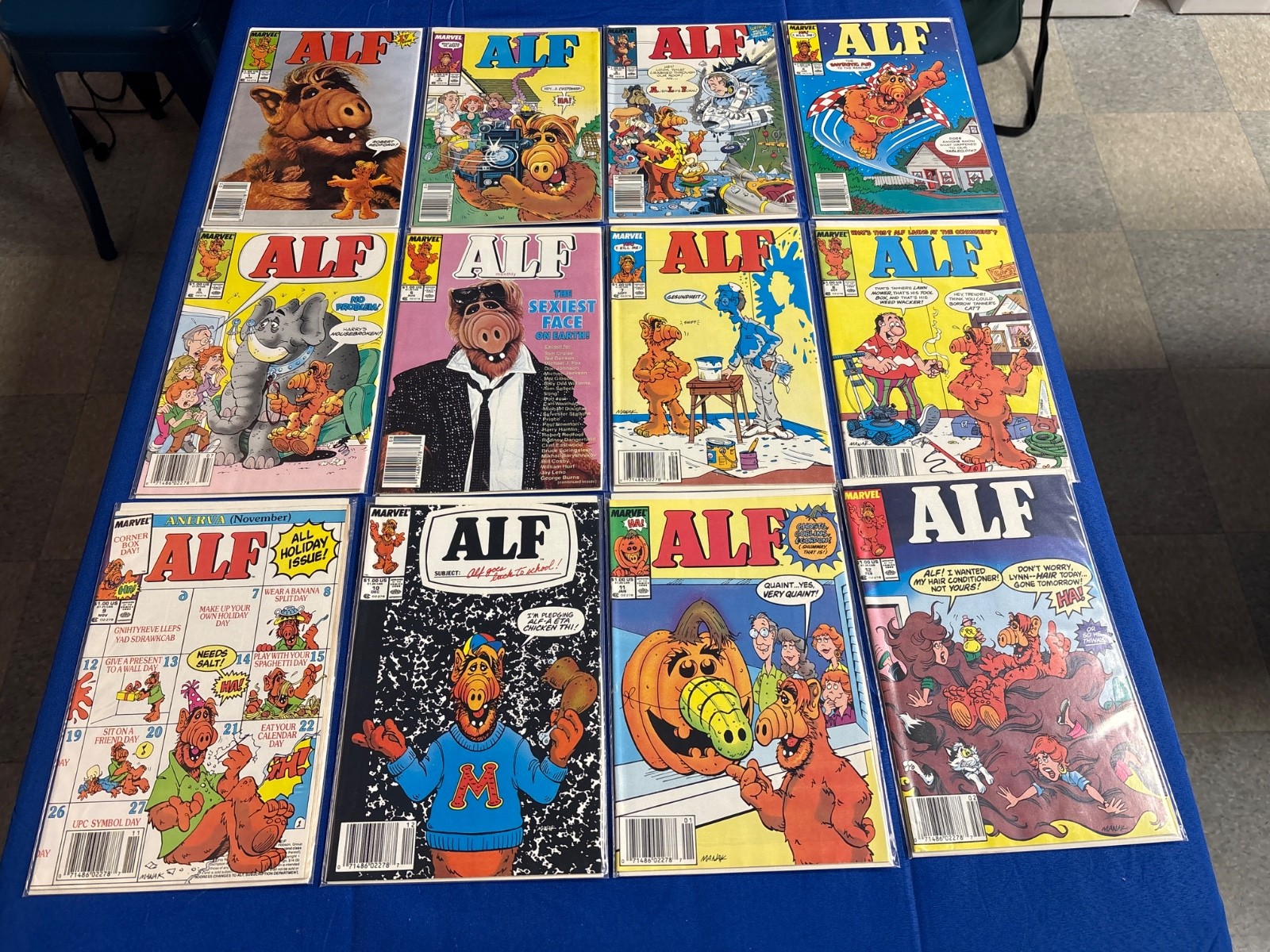 MARVEL COMICS ALF 1-19 SET + ANNUAL 1 2 HOLIDAY & SPRING SPECIAL #1