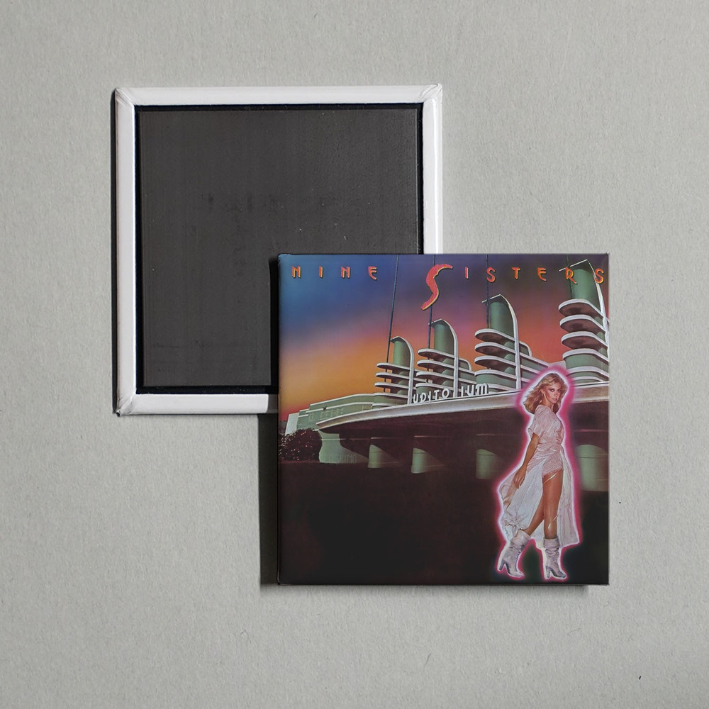 Xanadu - Nine Sisters Olivia Newton-John Album Cover Locker Fridge Magnet