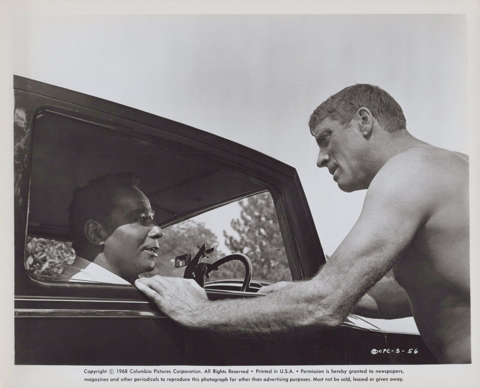 Burt Lancaster in The Swimmer (1968) ❤ Original Vintage Hollywood Photo K 541