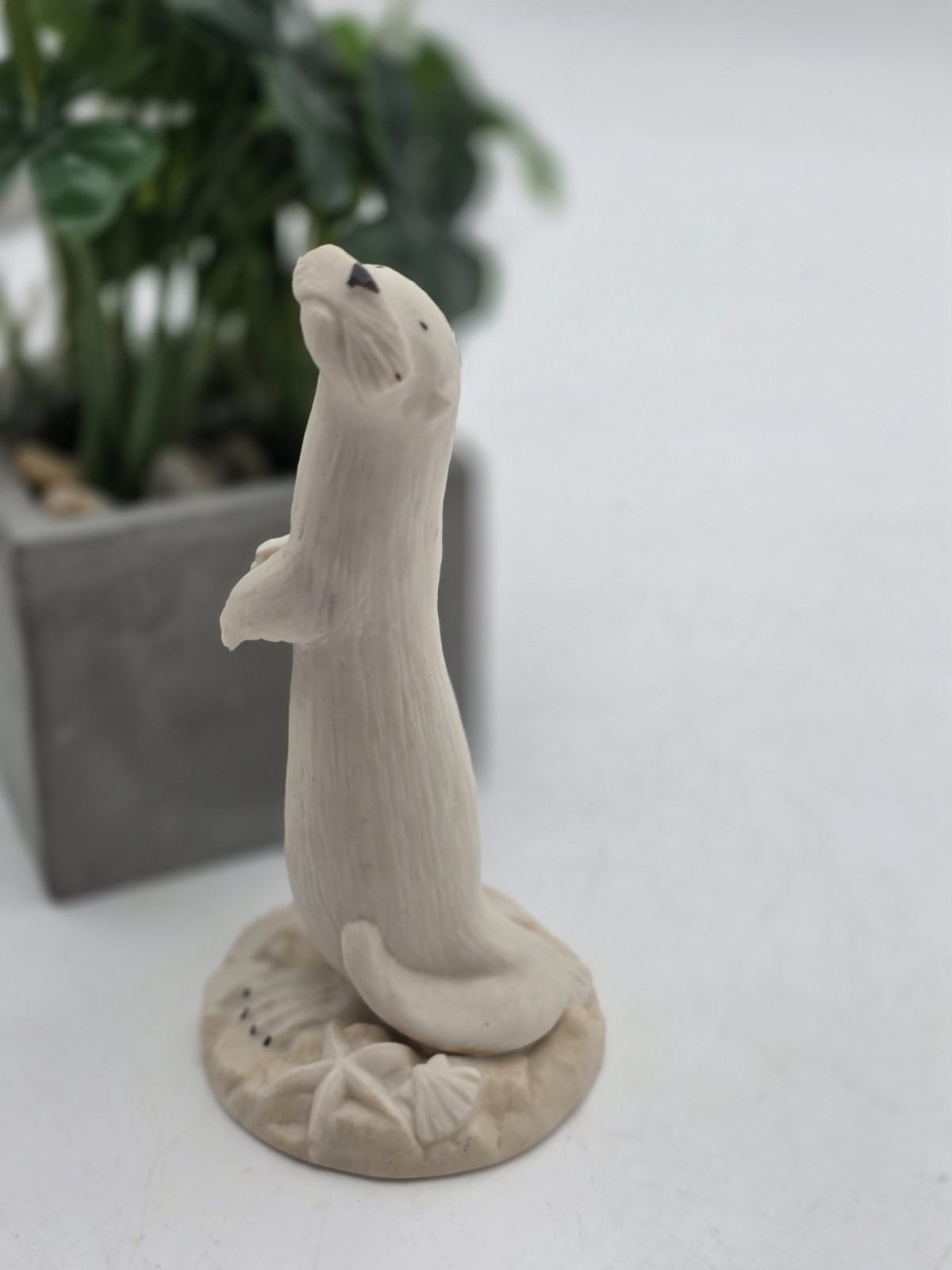 Alaska Porcelain Standing Otter Figurine 4.5 Inches Absolutely Adorable 
