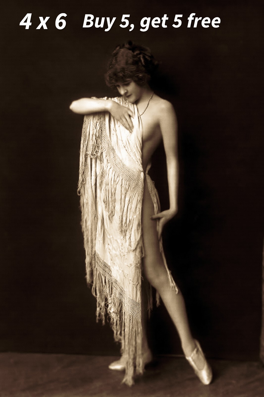 Ziegfeld Follies 💚 4x6 Photo - 1920s Flapper Era - Vintage Broadway - Historica