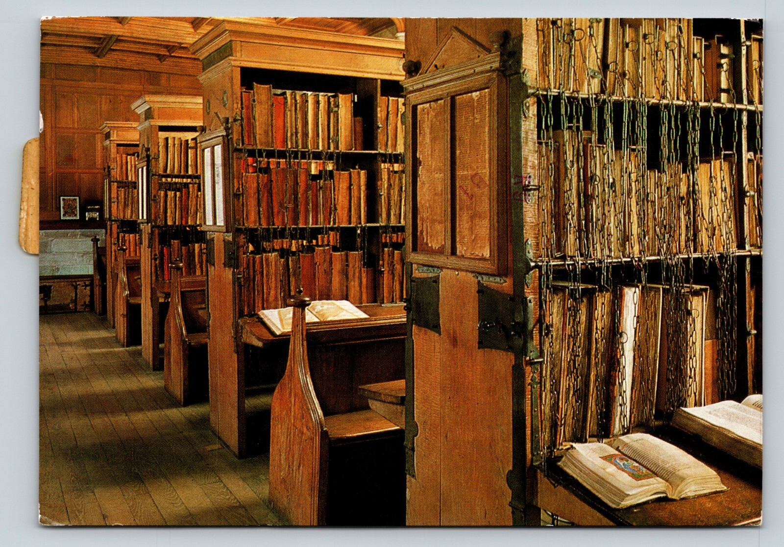 c1981 Hereford Cathedral Chained Library England 4x6