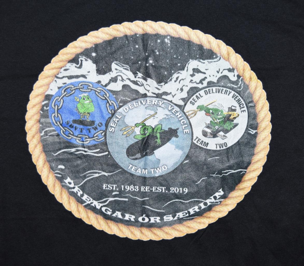 US Navy SEAL Delivery Vehicle Team Two SDVT-2 NSW SOF Unit Morale Shirt - XL
