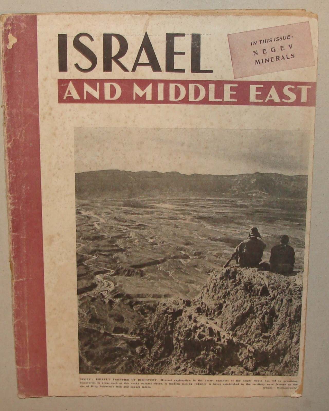1951 ISRAEL AND MIDDLE EAST Weekly Zionist English Palestine Arab Articles