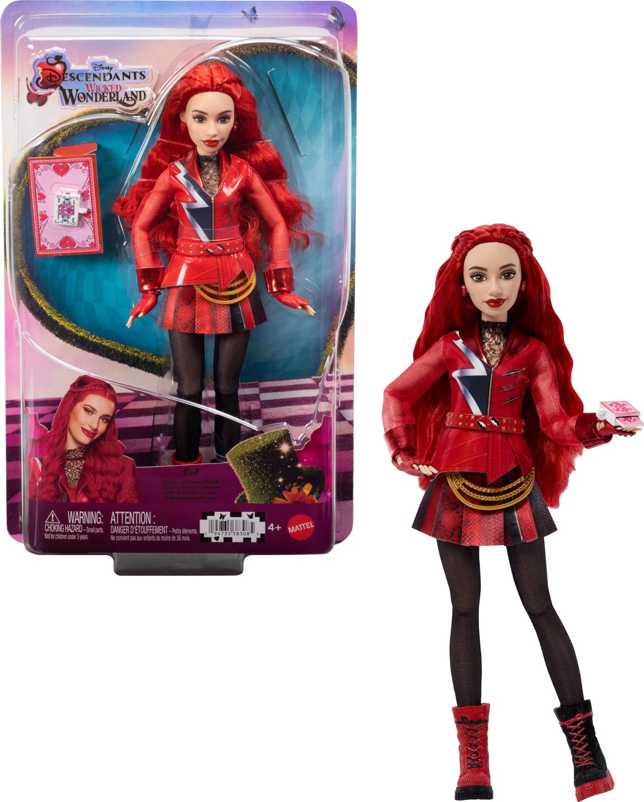 Mattel Disney Descendants: Wicked Wonderland, Red, Daughter of Multicolor Mattel Disney Descendants: Wicked Wonderland, Red, Daughter of Multicolor