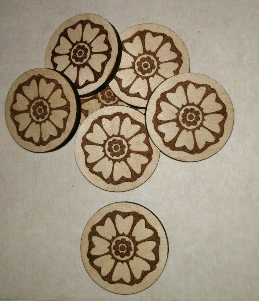 Avatar the Last Airbender: Wooden White Lotus Tile (2\