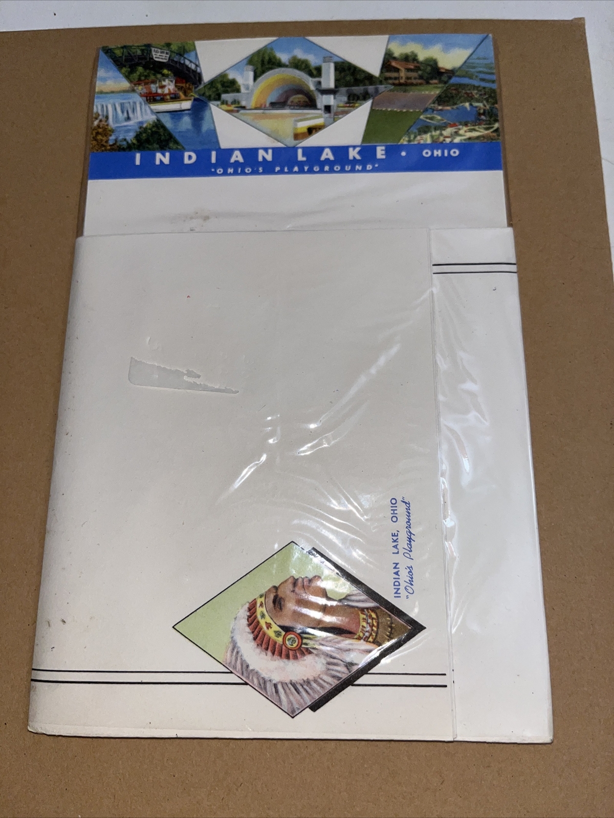Vintage Letterhead: Indian Lake - Ohio’s Playground OH Ohio  New in Package