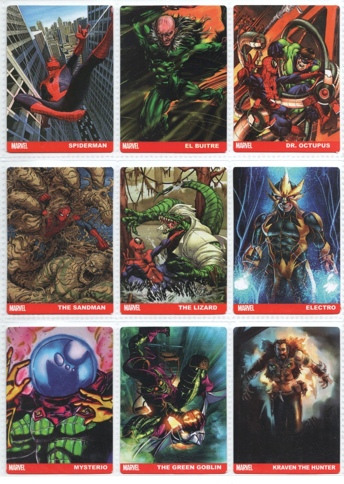 2019 The Amazing Spider-man Trading Cards - Master Set 64/64 MCU Venom Carnage