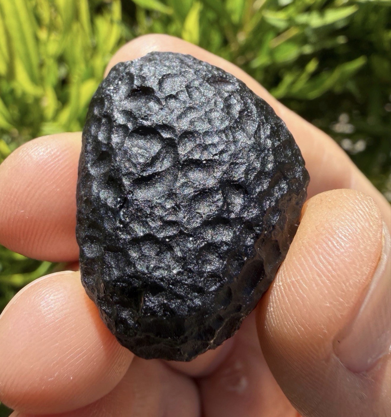Saffordite Stone, Rare Cintamani, Arizona Pseudo Tektite, Wish Stone, 16.57g