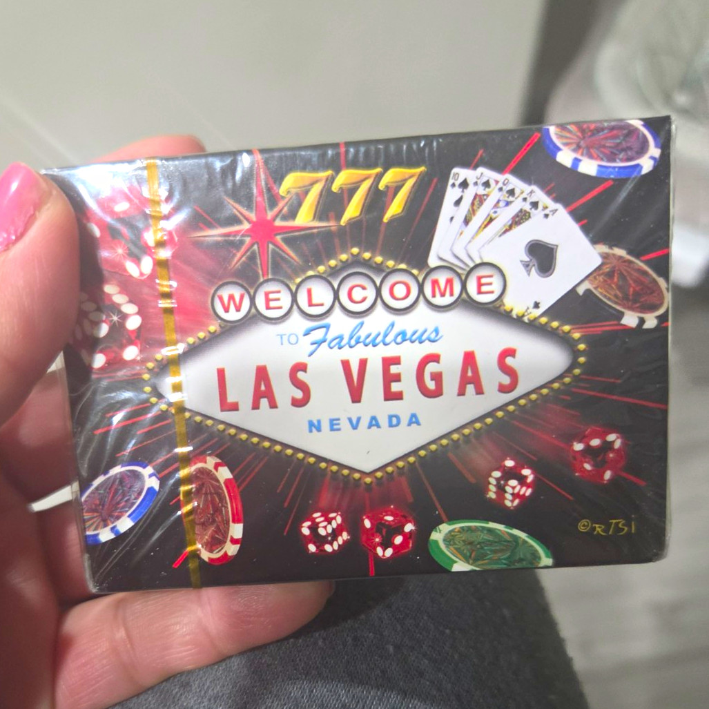 Welcome to Fabulous Las Vegas Nevada Casino Souvenir Playing Cards Deck