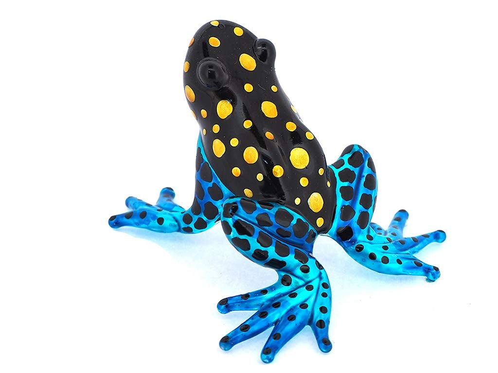 Glass Frog Figurines Collectibles Poison Dart Hand Blown Painted Art Animals ... Glass Frog Figurines Collectibles Poison Dart Hand Blown Painted Art Animals ...