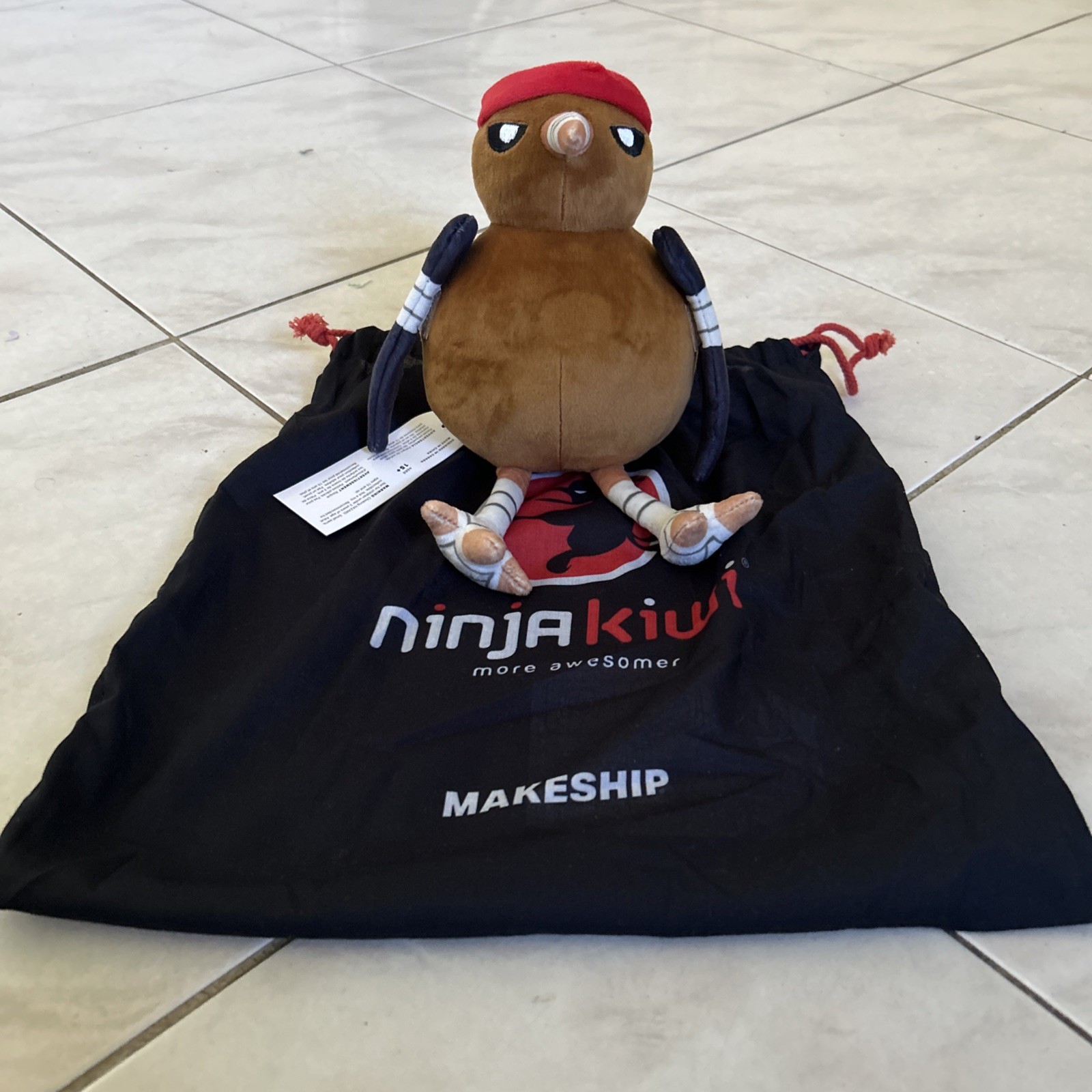 Makeship Ninja Kiwi Bloons TD Plush 1178 made
