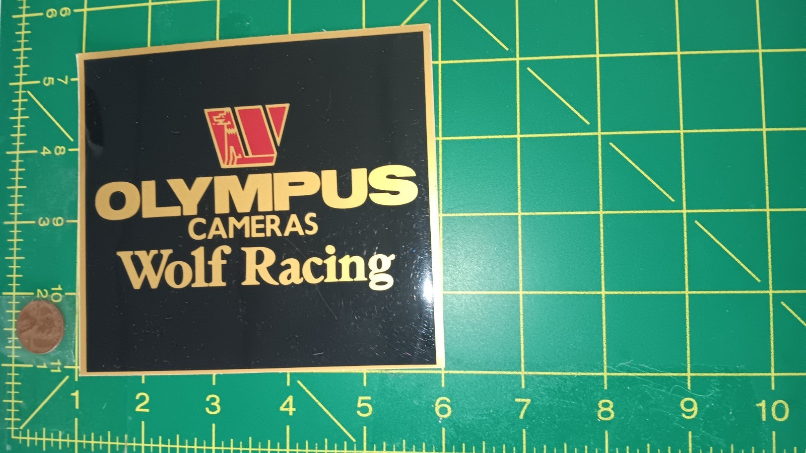VINTAGE OLYMPUS  Sticker Decal  ORIGINAL old stock