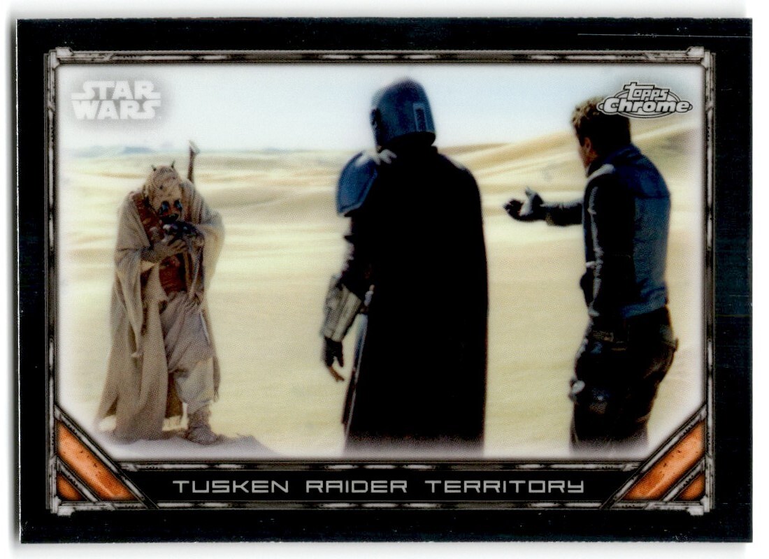 2022 Topps Chrome The Mandalorian Tusken Raider Territory #S1-27