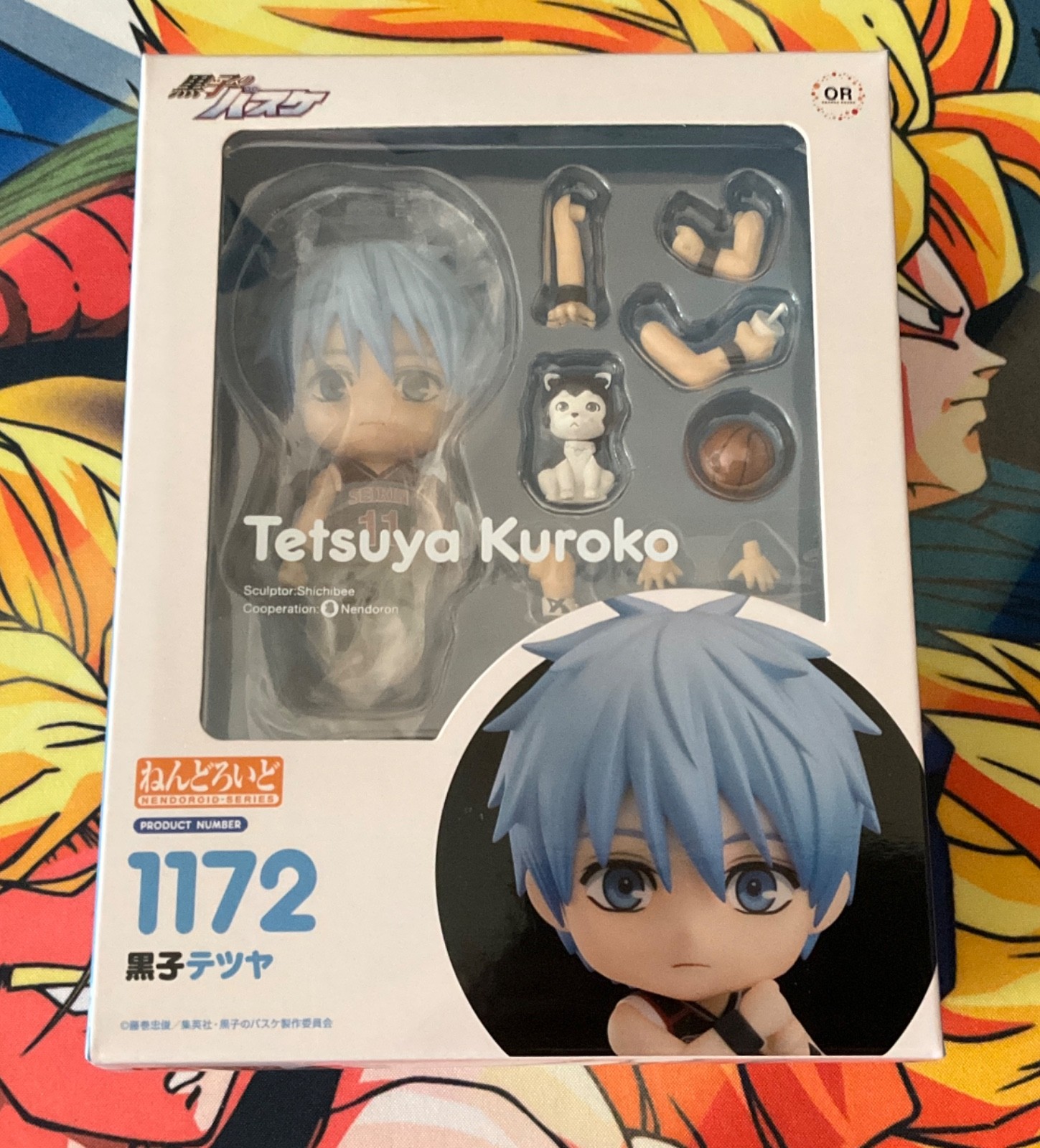 NEW, SEALED: Kuroko's Basketball Orange Rouge Nendoroid 1172 Tetsuya Kuroko