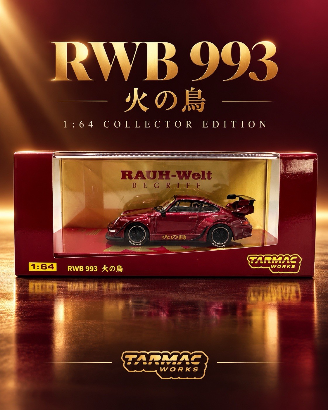 Tarmac Works 1/64 RWB 993 “Singapore Special Edition” RARE