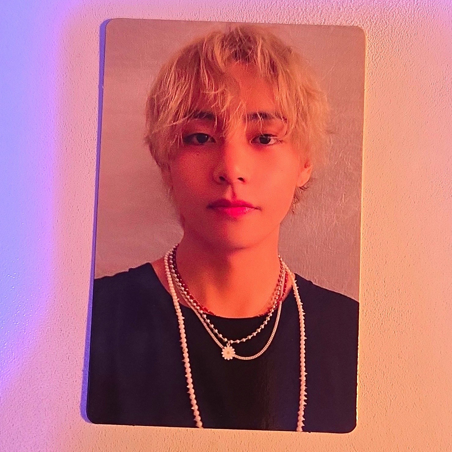 BTS V Layover Album Photocard