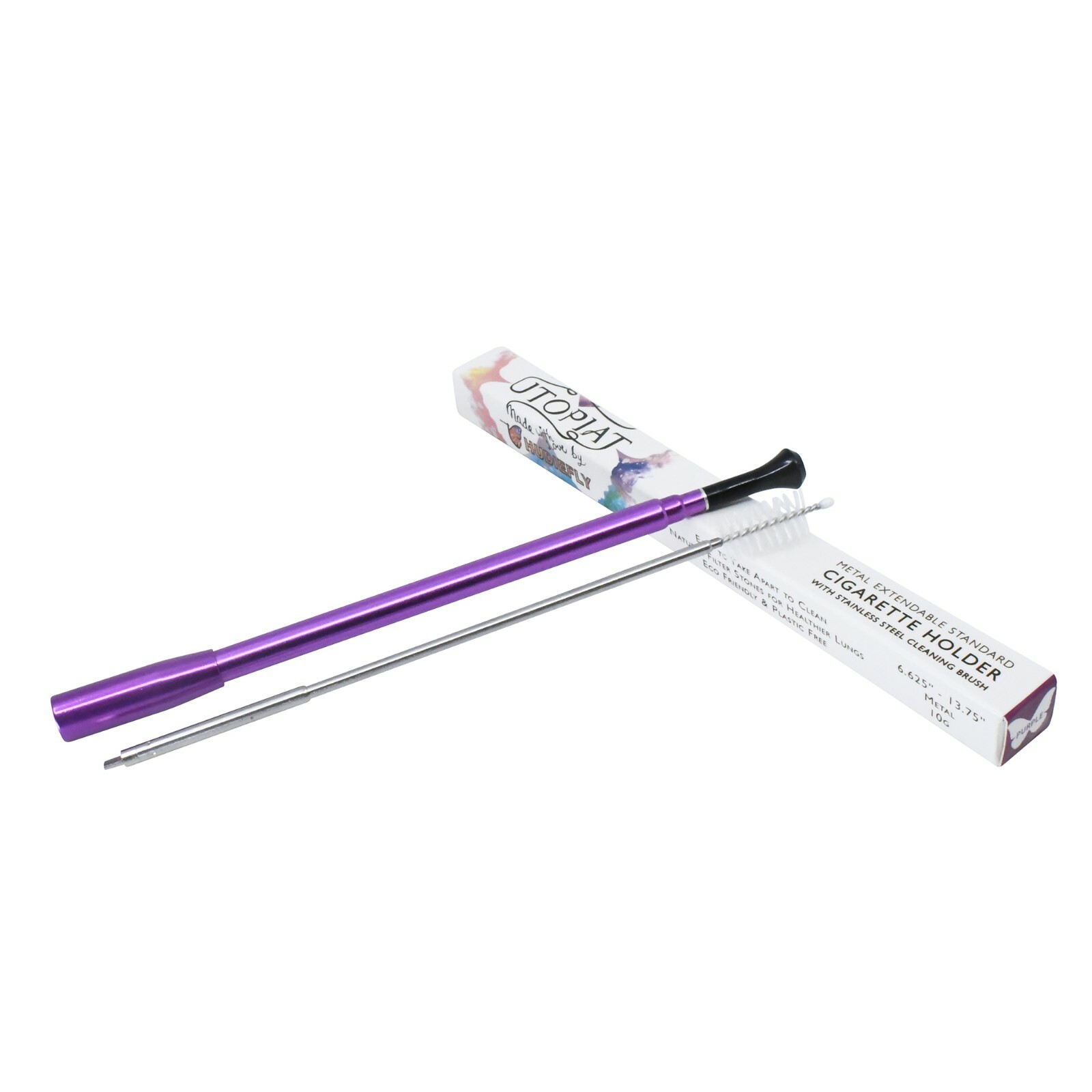 17mm Super Slim Cigarette Holder by Hudiefly Fits Capri Superslims Hollywood Art