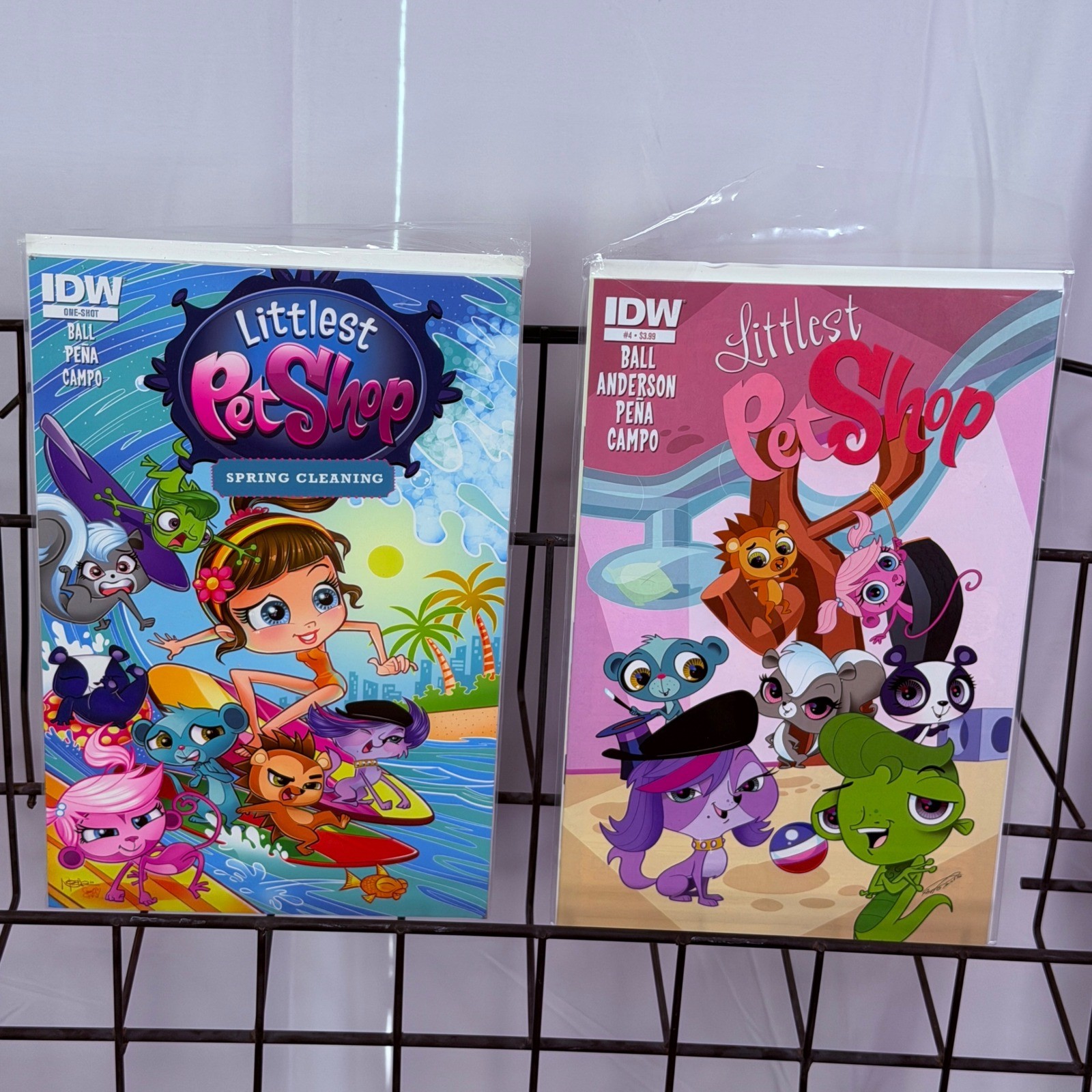 IDW Littlest Pet Shop Comic Book Lot Spring Cleaning One-Shot & Issue 4 Kids LPS IDW Littlest Pet Shop Comic Book Lot Spring Cleaning One-Shot & Issue 4 Kids LPS