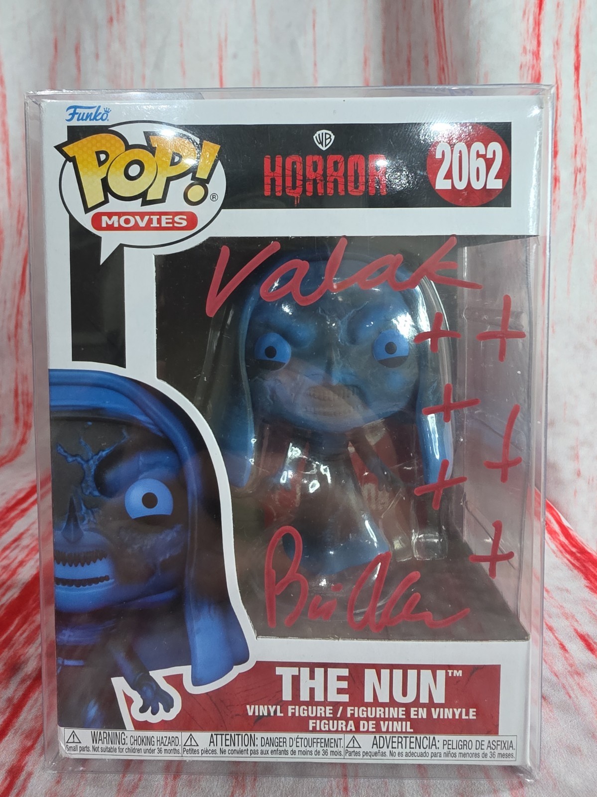 Bonnie Aarons Signed The Nun Funko With COA And Protector
