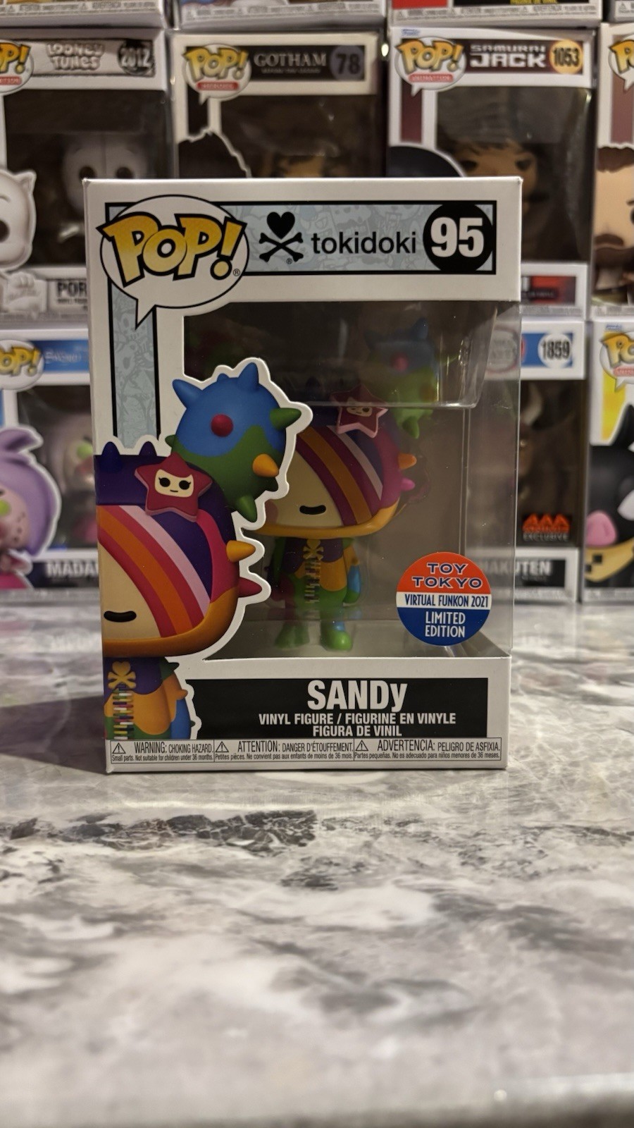 Funko Pop tokidoki Sandy #95 Limited Edition Toy Tokyo Virtual FunKon 2021