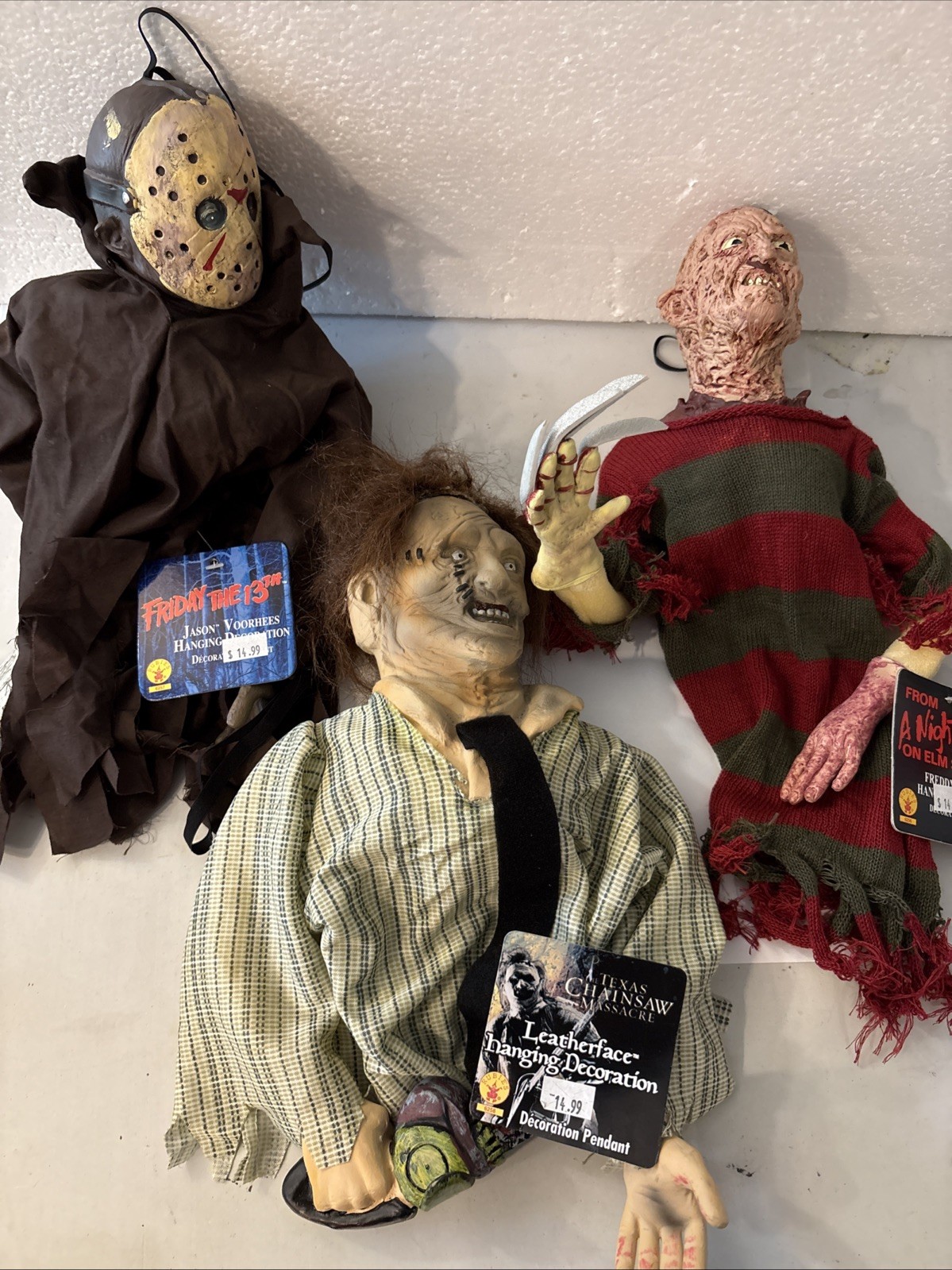 Jason Voorhees Friday The 13th Leatherface Halloween Hanging Decor Rubies Myers