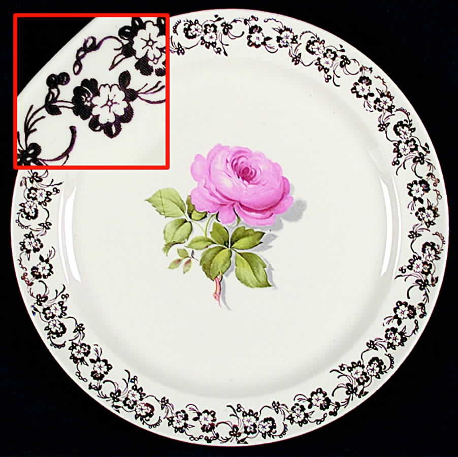 Taylor, Smith & Taylor  1958-1-2 Luncheon Plate 2470681