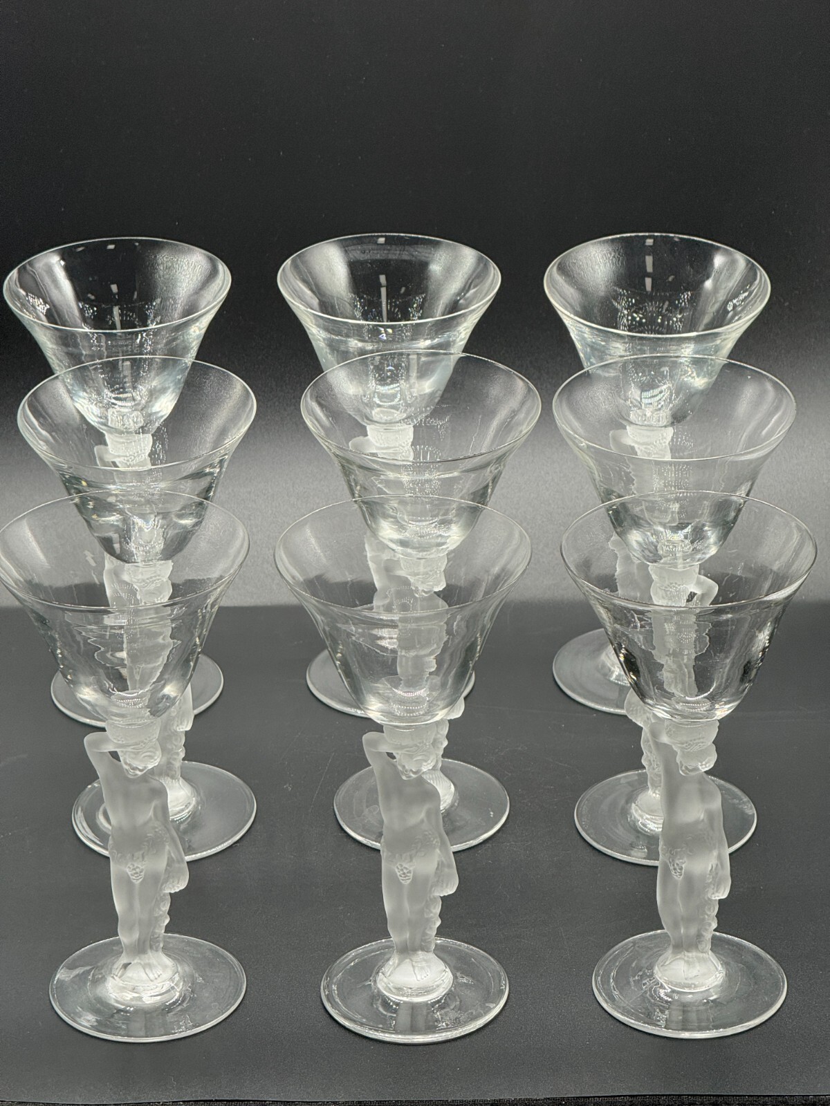 9 French Bayel Crystal 6 3/8 9 French Bayel Crystal 6 3/8