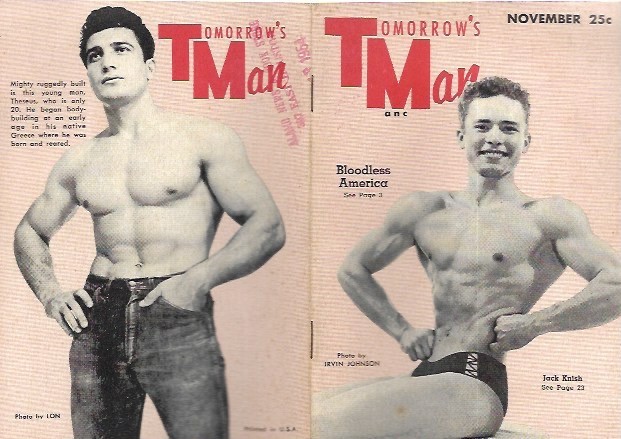 TOMORROW\'S MAN NOV 1954 Pocketsize Physique Magazine