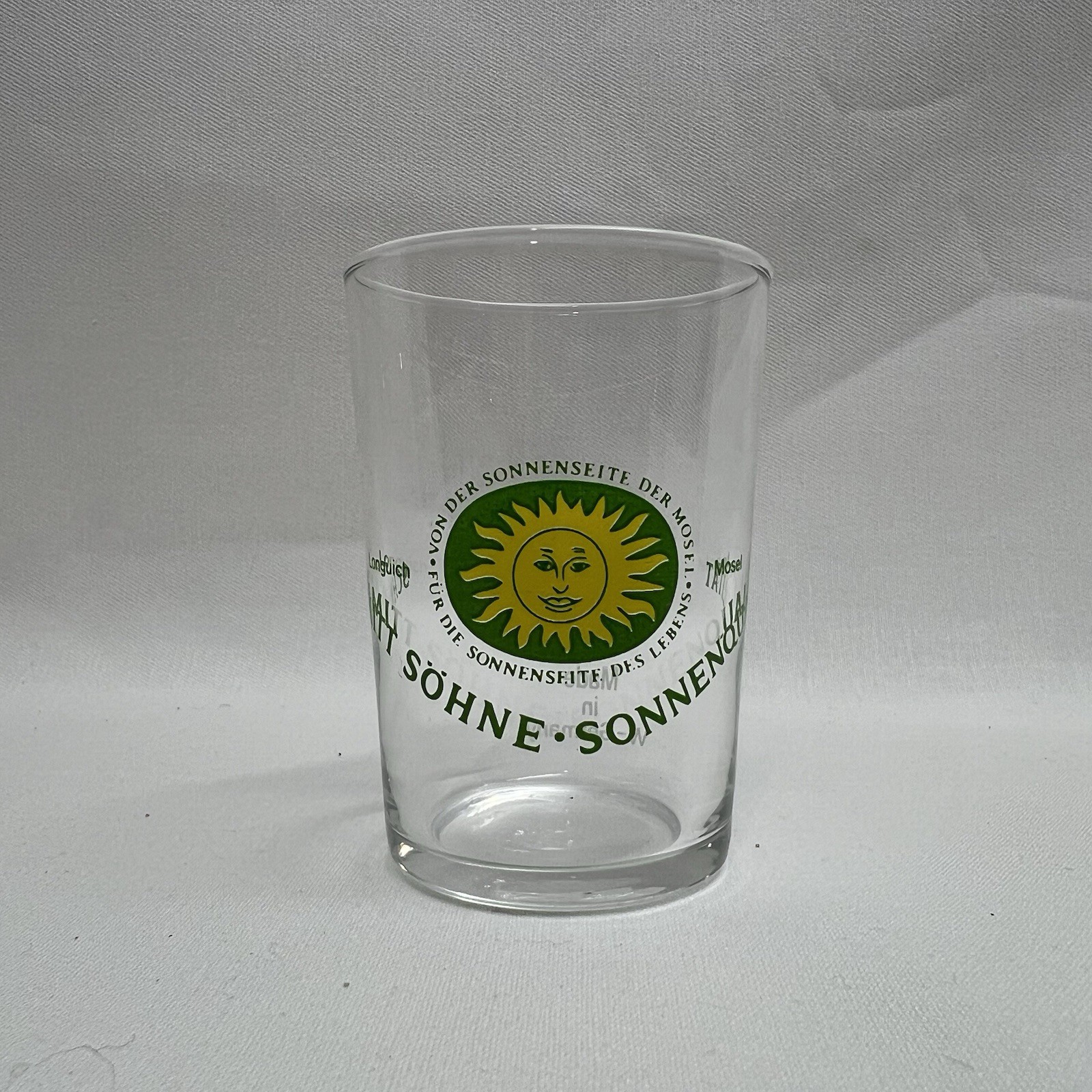 Vintage Schmitt Söhne Sonnenqualität Beer and Wine Tasting Glass -  West Germany