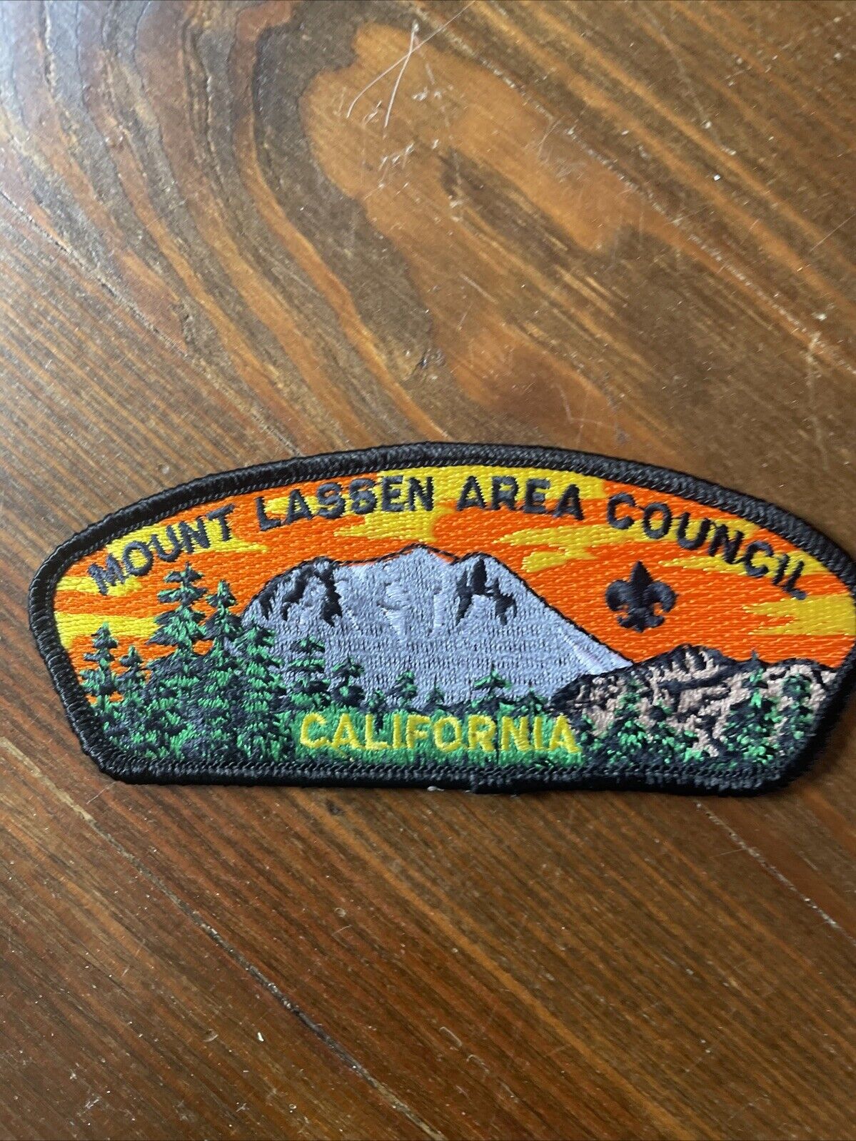 Unused Vintage Mount Lassen Area Council Calif. Boy Scout CSP Patch