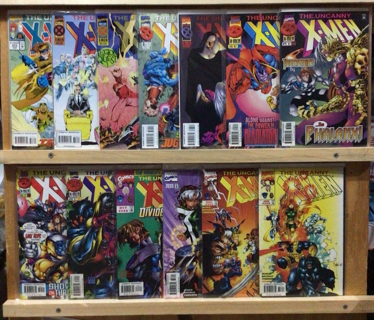 Vintage Uncanny X-Men Comics Lot Of 13/ 313 -356