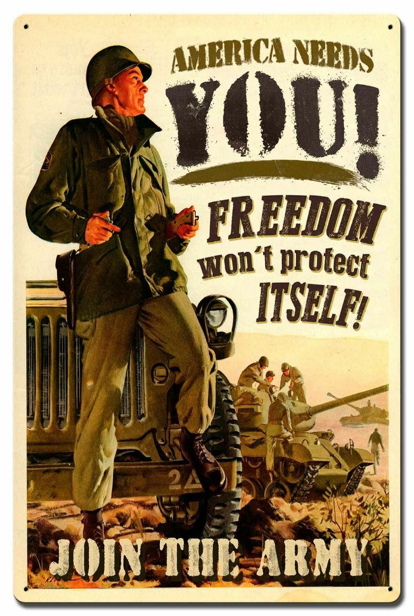AMERICA NEEDS YOU JOIN THE ARMY 24\