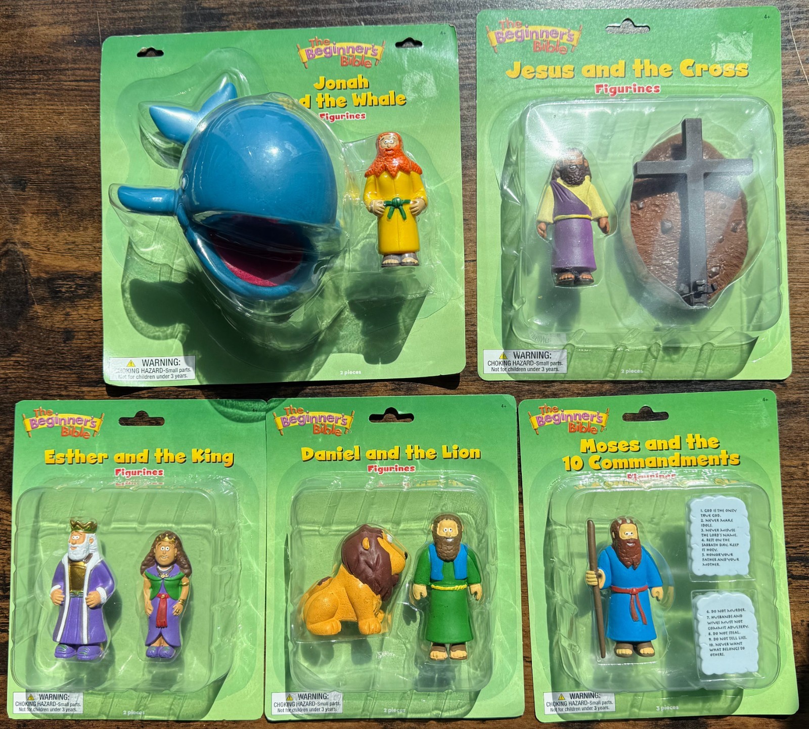 The Beginner’s Bible Figurine Mardel Toy Set Jesus Jonah Daniel Esther Moses Lot The Beginner’s Bible Figurine Mardel Toy Set Jesus Jonah Daniel Esther Moses Lot