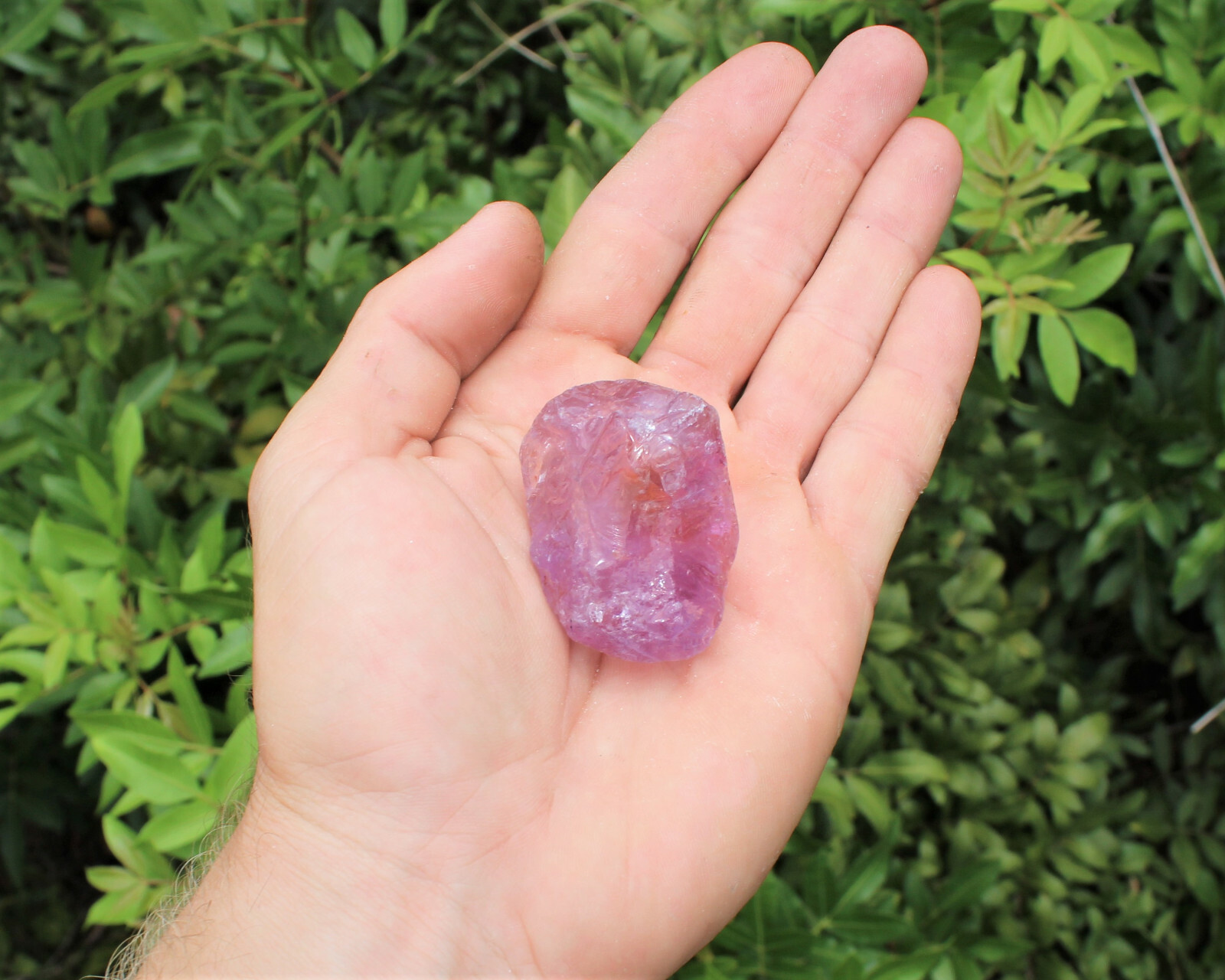 1 Amethyst Rough Natural Stone: \'A\' Grade Raw Amethyst Crystal)