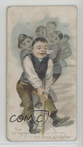 1889 Duke's The Terrors of America and their Doings Tobacco N88 Tug of War 0v3e