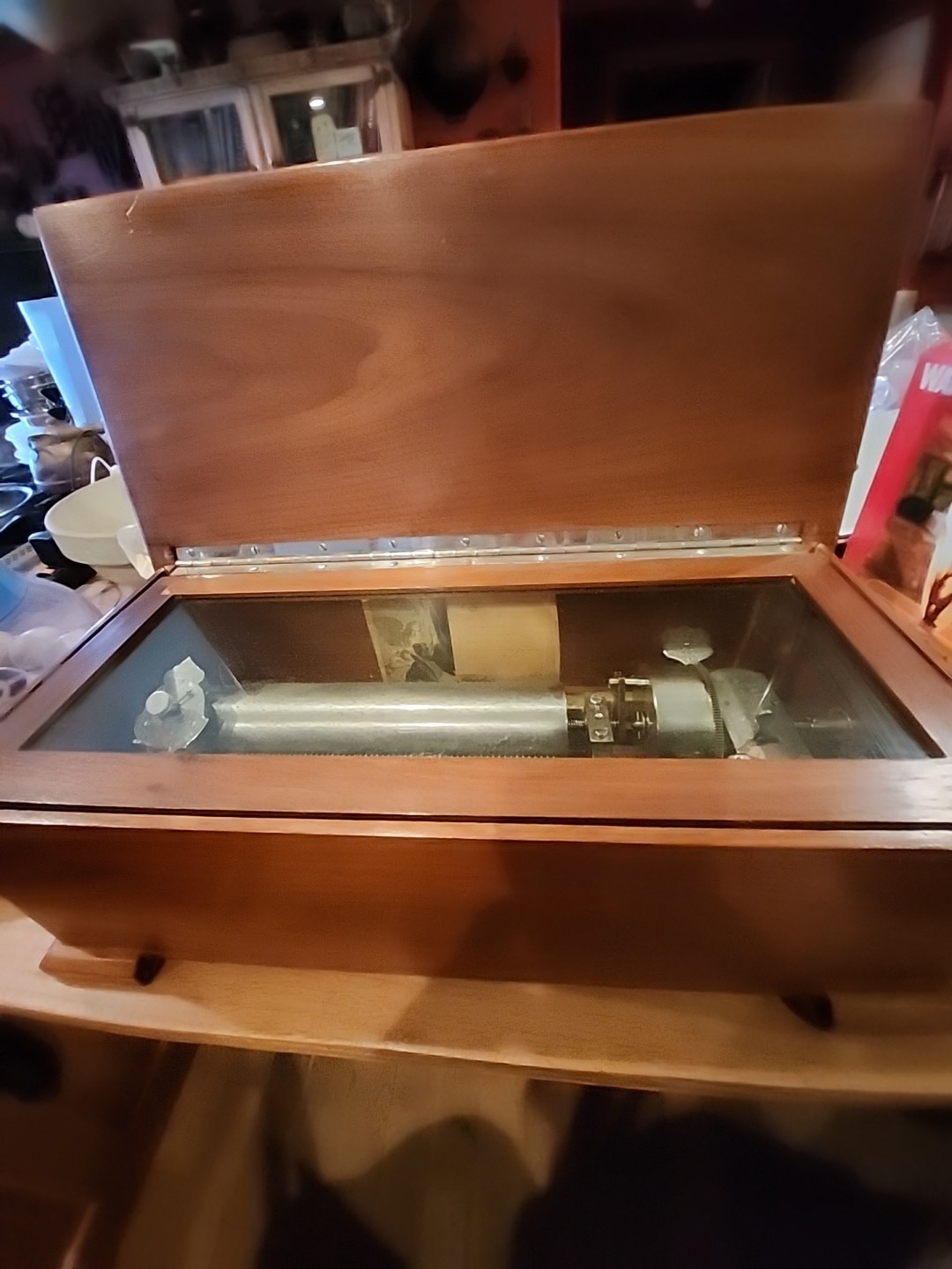 Antique Swiss Jacot Musical Box Patented Sep 22 1886 8 Songs