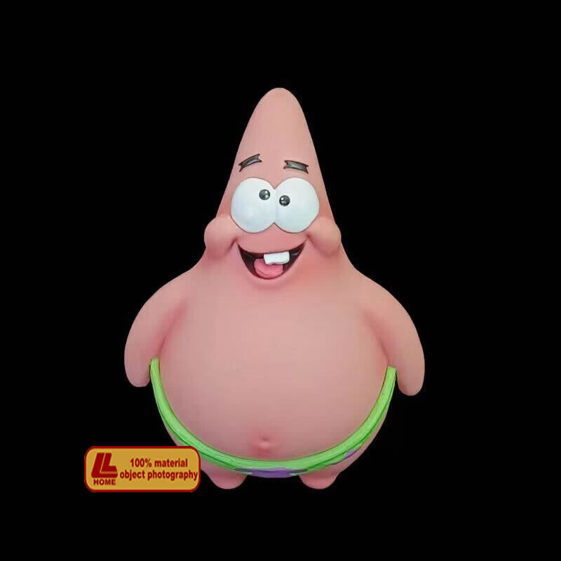 Anime Patrick Star funny look PVC action Figure Statue toy Gift desk decor