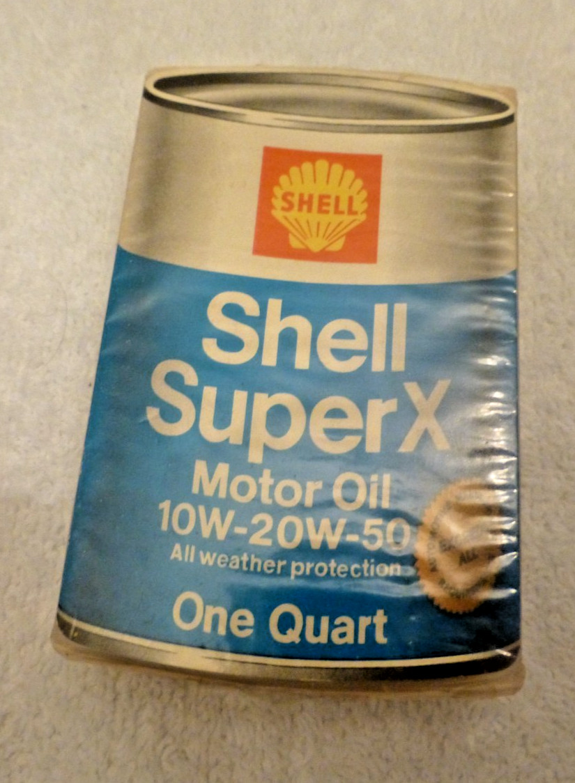VINTAGE NEW ONE DECK SHELL SUPERX MOTOR OIL Playing Cards SEALED, HOLY GRAIL