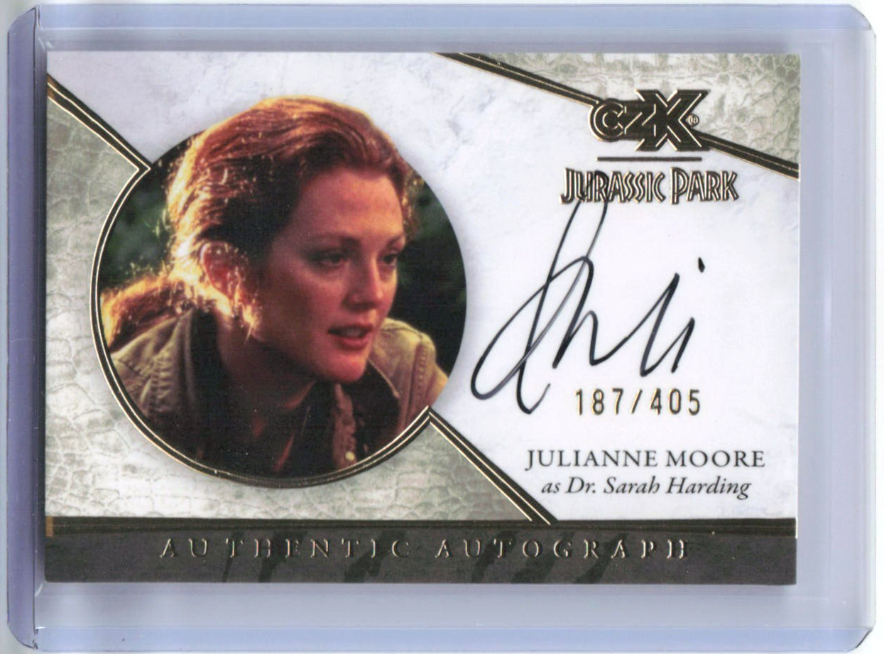 2026 Cryptozoic Jurassic Park CZX JM-SH Julianne Moore Autograph 187/405