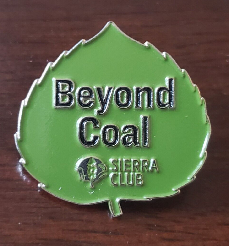 Sierra Club Beyond Coal Lapel Pin