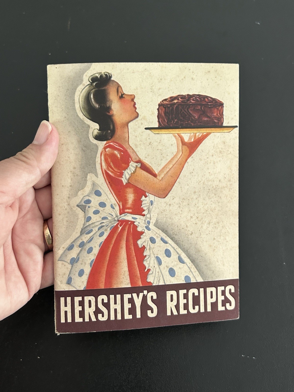 Vintage 1940 Hershey’s Recipe Booklet Cocoa Chocolate Syrup Pies Cake PB