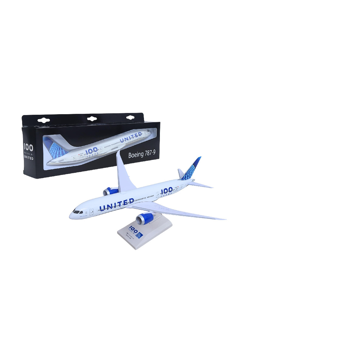 Sky Marks United Airlines Boeing 787-9 100 Years Edition Model Skr1178 Sky Marks United Airlines Boeing 787-9 100 Years Edition Model Skr1178