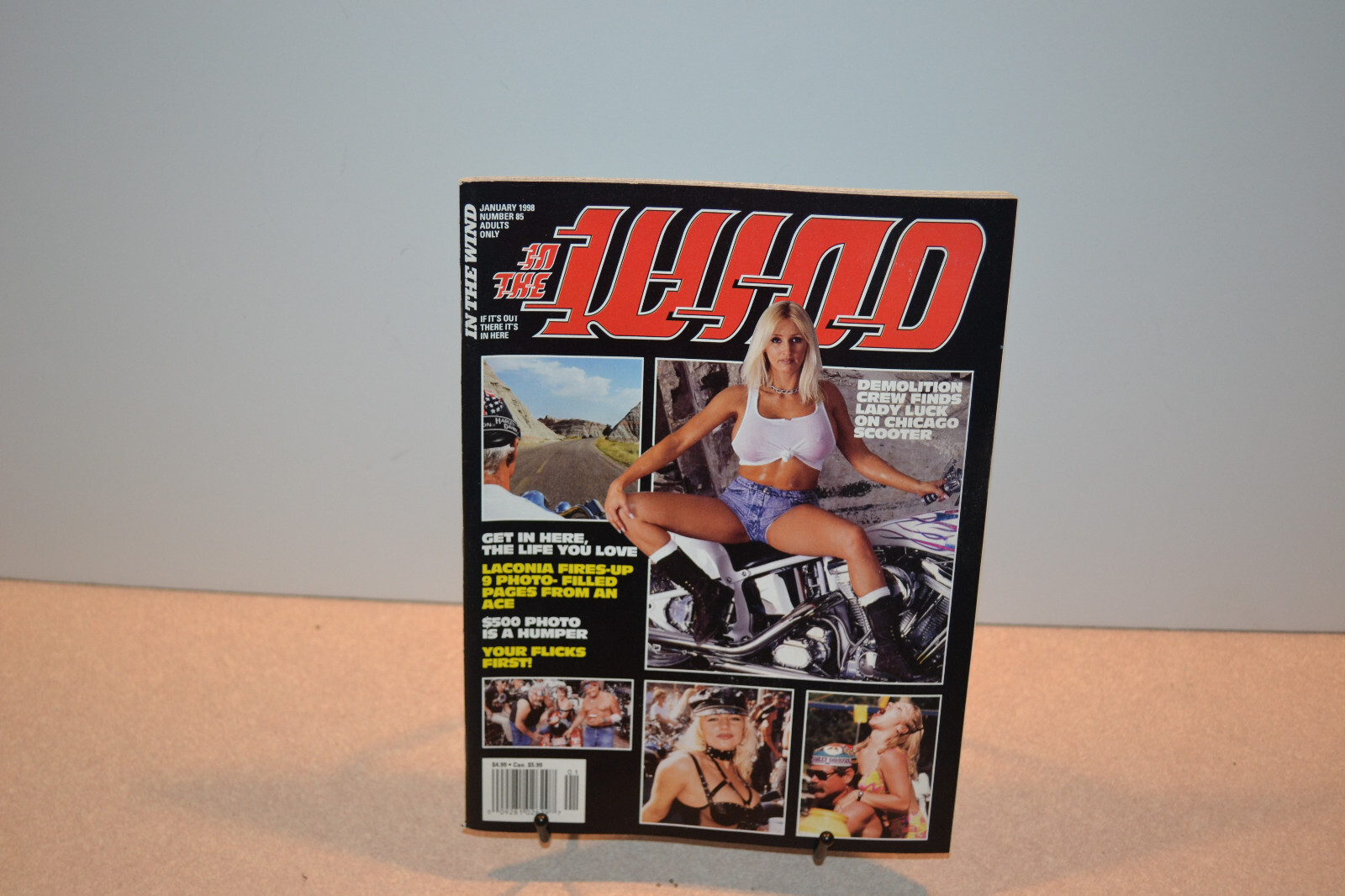 Easyriders In The Wind motorcycle  magazine Vtg Jan 1998 ( Loc 7)