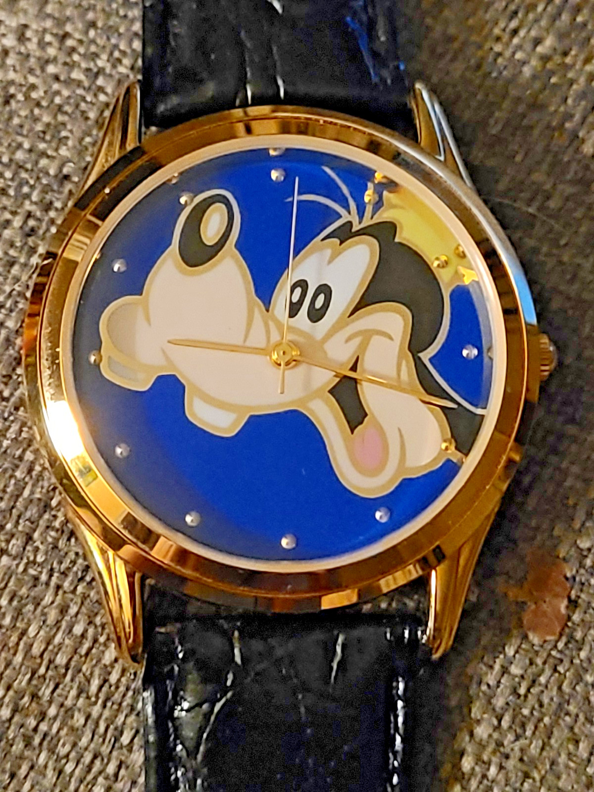 Disney Rare Goofy Watch MINT in Box, Running Strong, New Battery