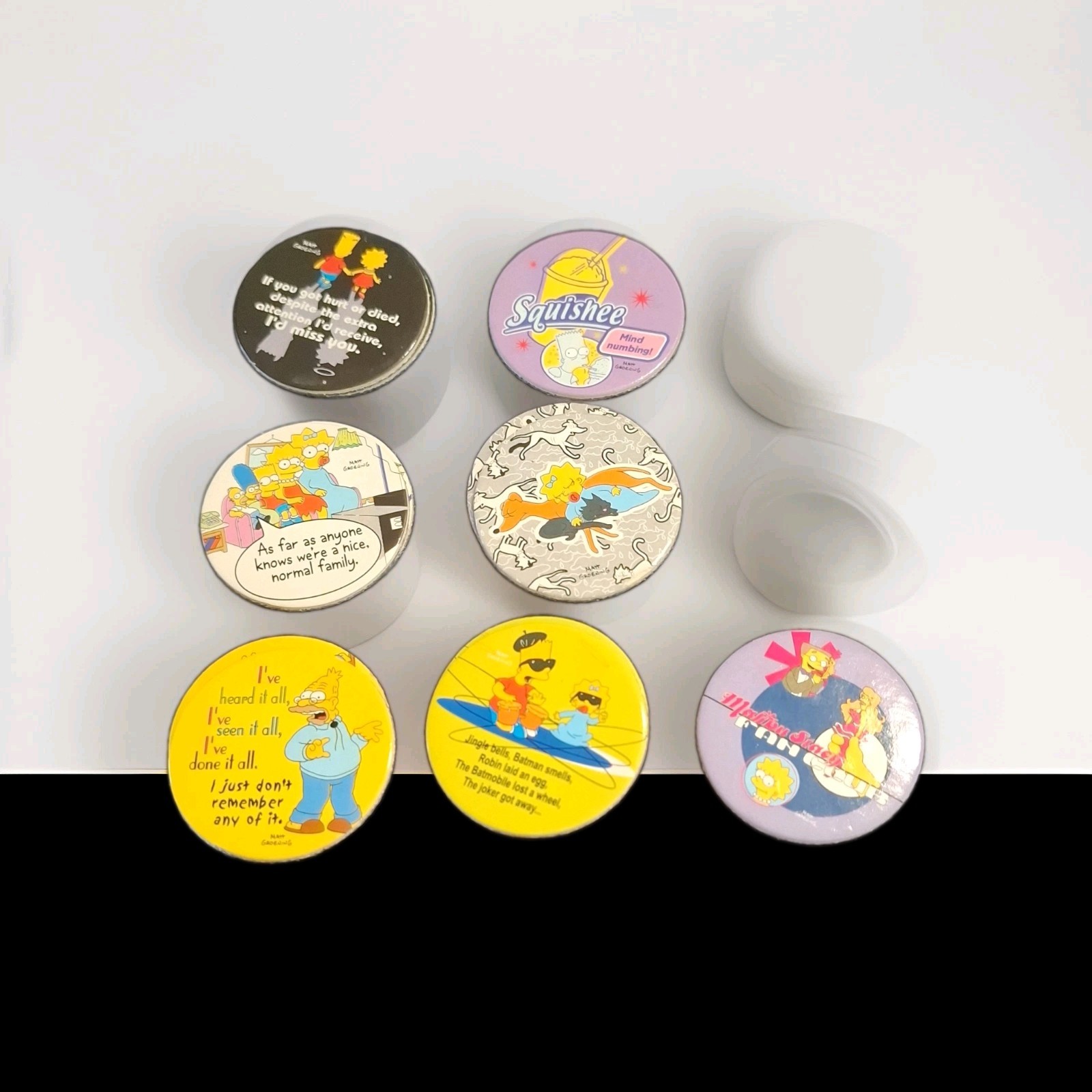 Vintage 2002 Simpsons Tazo Pickers Bundle Lot - 12 Discs Smiths Hot Shots Rare
