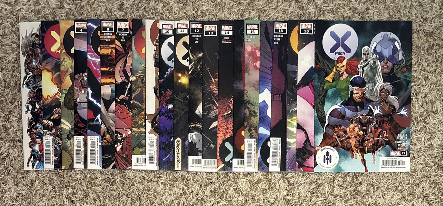 X-Men #1-21 * complete series lot 1 21 high-grade set Jonathan Hickman 2019 2021
