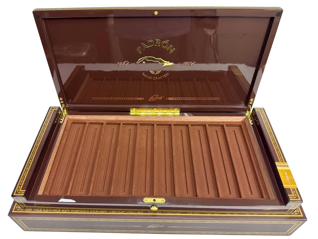 Gorgeous PADRON 60th Anniversary EMPTY Cigar Box