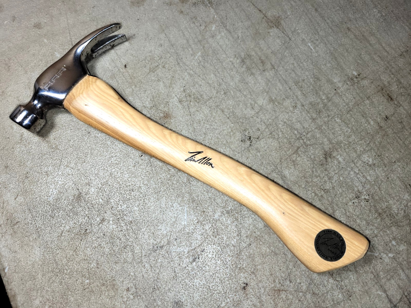 Vintage Tim Allen RRR Signature Hammer 1990s Hart made Tool USA Barely used