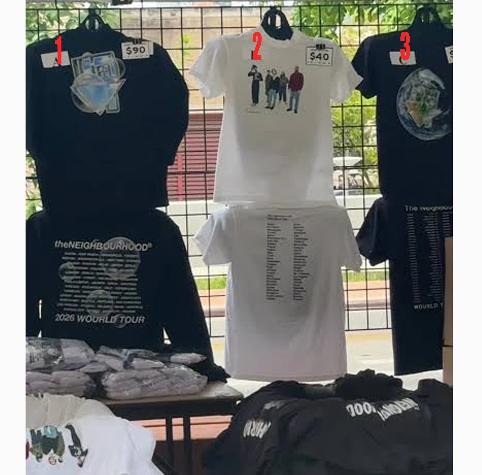 The Neighbourhood World Tour 2026 Merch T Shrt Reprint